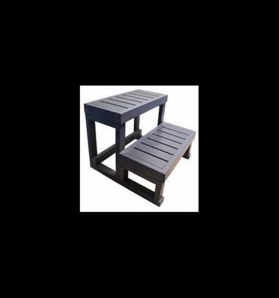Picture of HOT TUB STEPS WOODEN